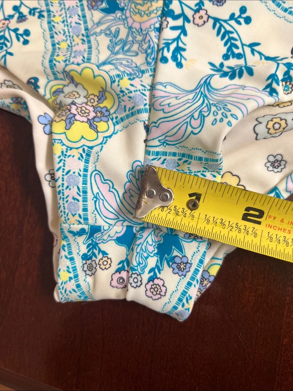 🌞 Cabana Del Sol NWT Reversible Floral Print 3 Piece Bikini Set women size S